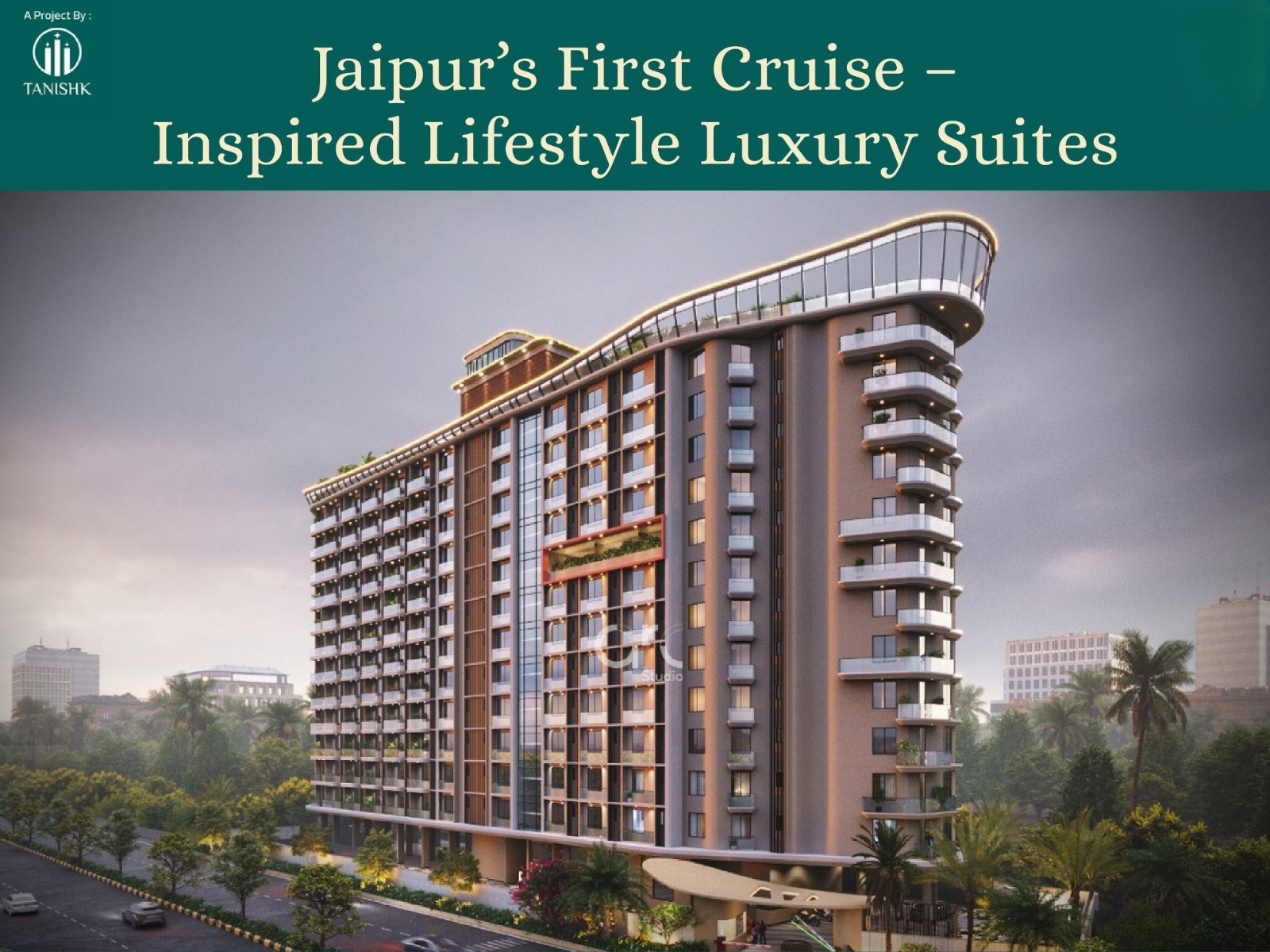 1BHK Ultra Luxury Studio Apartment in Jagatpura, Jaipur