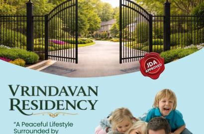 VRINDAVAN RESIDENCY – JDA APPROVED Township Narayan Vihar Y block Patrkar Extension, Jaisinghpura, Ajmer Road, Jaipur  📌 Near Ring Road