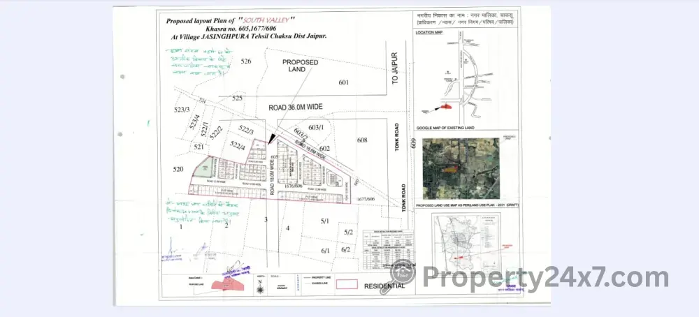Chaksu Nagar Palika Approved Plots in chaksu main tonk road