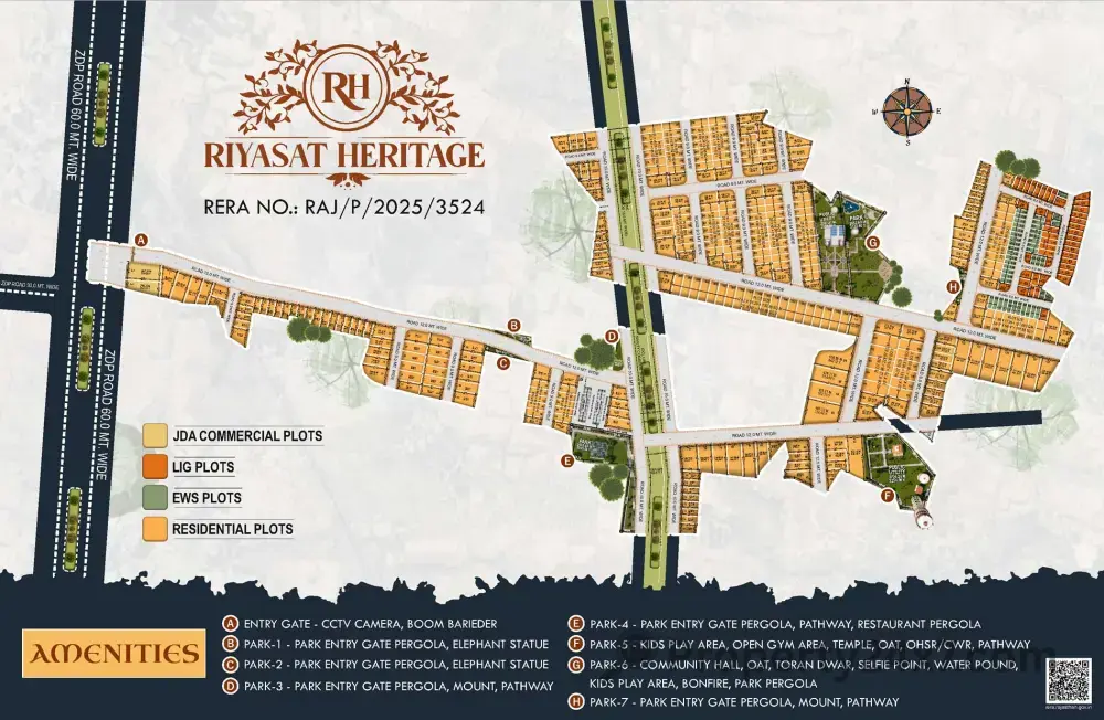 Riyasat Heritage Township Shivdaspura Tonk Road Jaipur – JDA Approved Plots