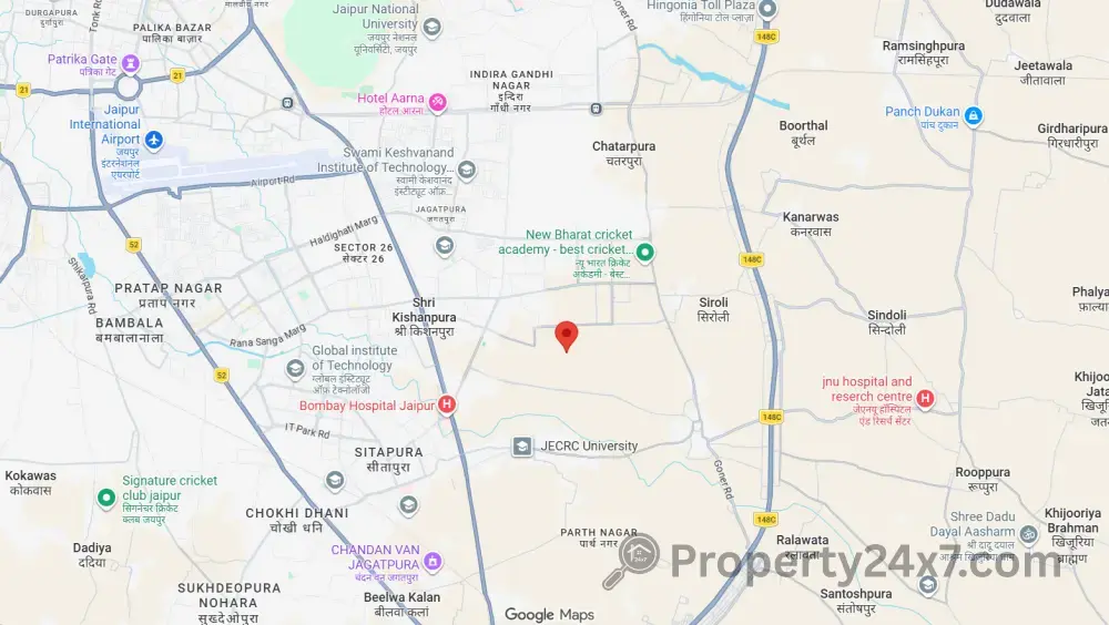 GANGA ENCLAVE-VII, SIROLI, Jagatpura Jaipur Plot for Sale | jda & RERA Approved Residential Plots | Best Investment