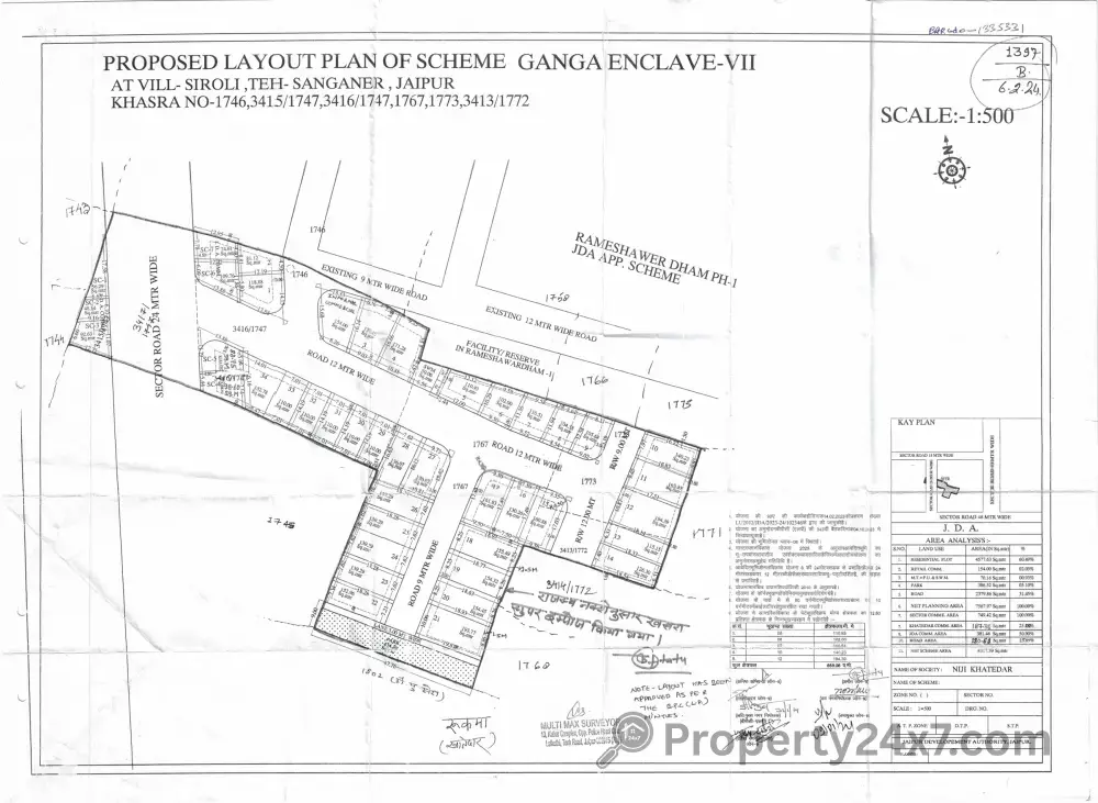GANGA ENCLAVE-VII, SIROLI, Jagatpura Jaipur Plot for Sale | jda & RERA Approved Residential Plots | Best Investment